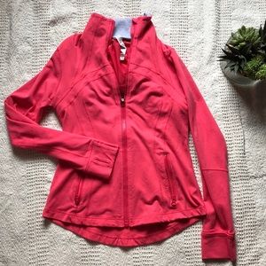 Coral Lululemon Athletic Jacket